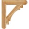 Ekena Millwork Merced Craftsman Rough Sawn Bracket, Western Red Cedar, 6"W x 34"D x 38"H BKT06X34X38MRC04RWR - alternate 4
